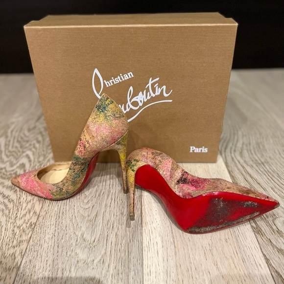 Christian Louboutin
Multicolor So Kate 120 Cork Blooming Print - Picture 7 of 7